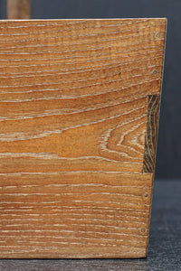 木地色の穏やかな杢目が魅力の持ち手付き炭入れ DC8958ab 在庫(a:1 b:1)個