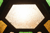 Hexagonal chandelier DC8986
