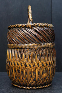 Antique tool (Bamboo woven flower basket) DC9114