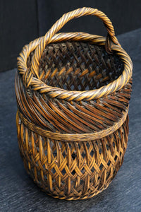 Antique tool (Bamboo woven flower basket) DC9114