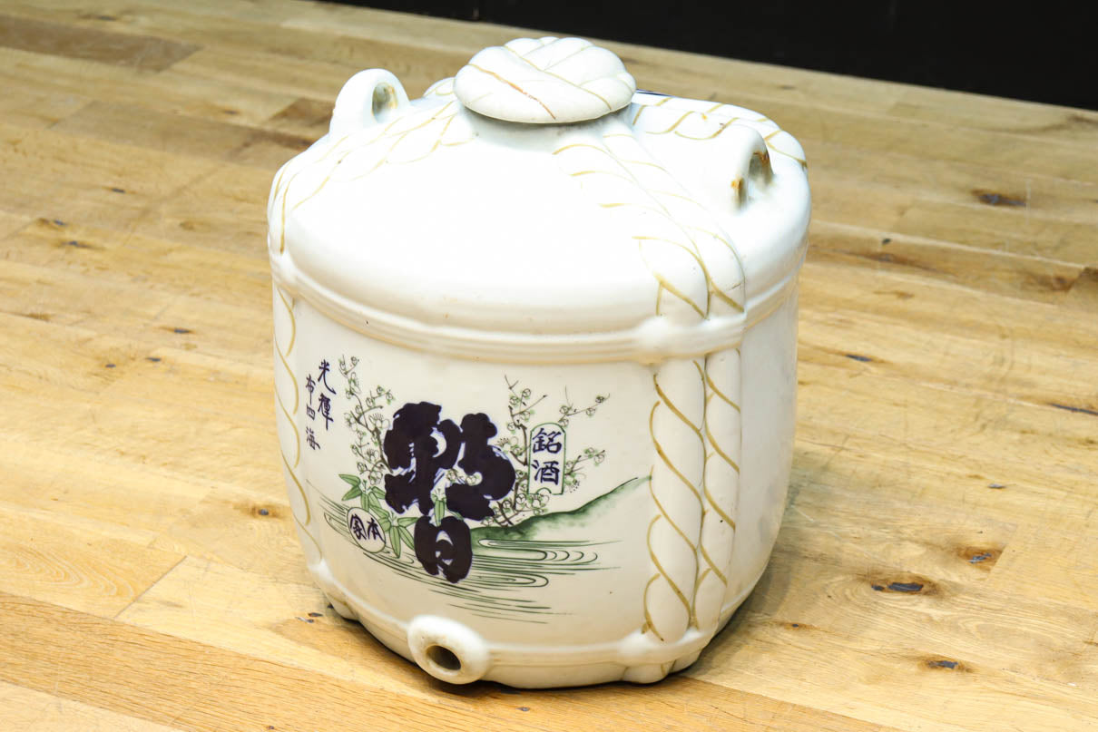 酒樽陶器 昭和レトロ　18リットル 酒樽陶器 昭和レトロ 18リットル 【公式通販】