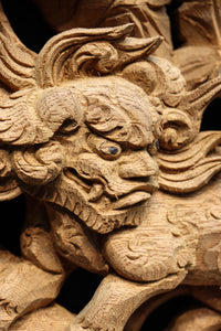 Antique tool (Lion carving decoration) DC9230