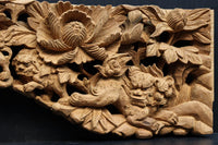 Antique tool (Lion carving decoration) DC9230