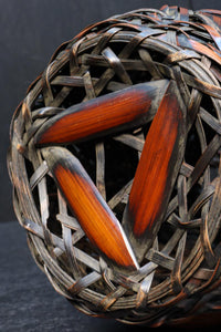Bamboo woven flower basket DC9237