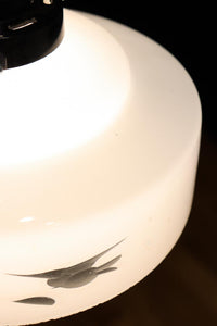 梅と鳥の透かし模様が和の趣きある電笠 DC9484