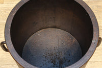 帯鉄で縁を囲い頑丈な面持ちある半斗升 DC9548ab 在庫(a:1 b:1)個