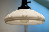 Pressed glass lamp shade DC9841