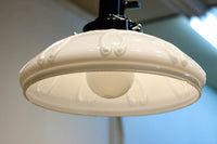 Pressed glass lamp shade DC9841