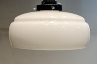 優しい明りが漏れるシンプルデザインの電笠 DF1077