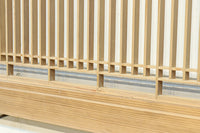 時代を経た古色が味わい深い縦繁欄間 E9673 在庫1枚