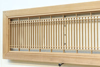 時代を経た古色が味わい深い縦繁欄間 E9673 在庫1枚