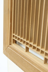 時代を経た古色が味わい深い縦繁欄間 E9673 在庫1枚