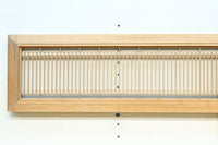 時代を経た古色が味わい深い縦繁欄間 E9673 在庫1枚