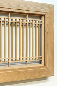 時代を経た古色が味わい深い縦繁欄間 E9673 在庫1枚