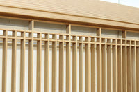 時代を経た古色が味わい深い縦繁欄間 E9673 在庫1枚