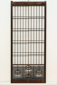 格子と六角形組子のモダンな書院 EZ1413 在庫2枚