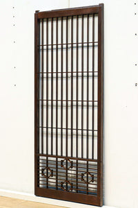 格子と六角形組子のモダンな書院 EZ1413 在庫2枚