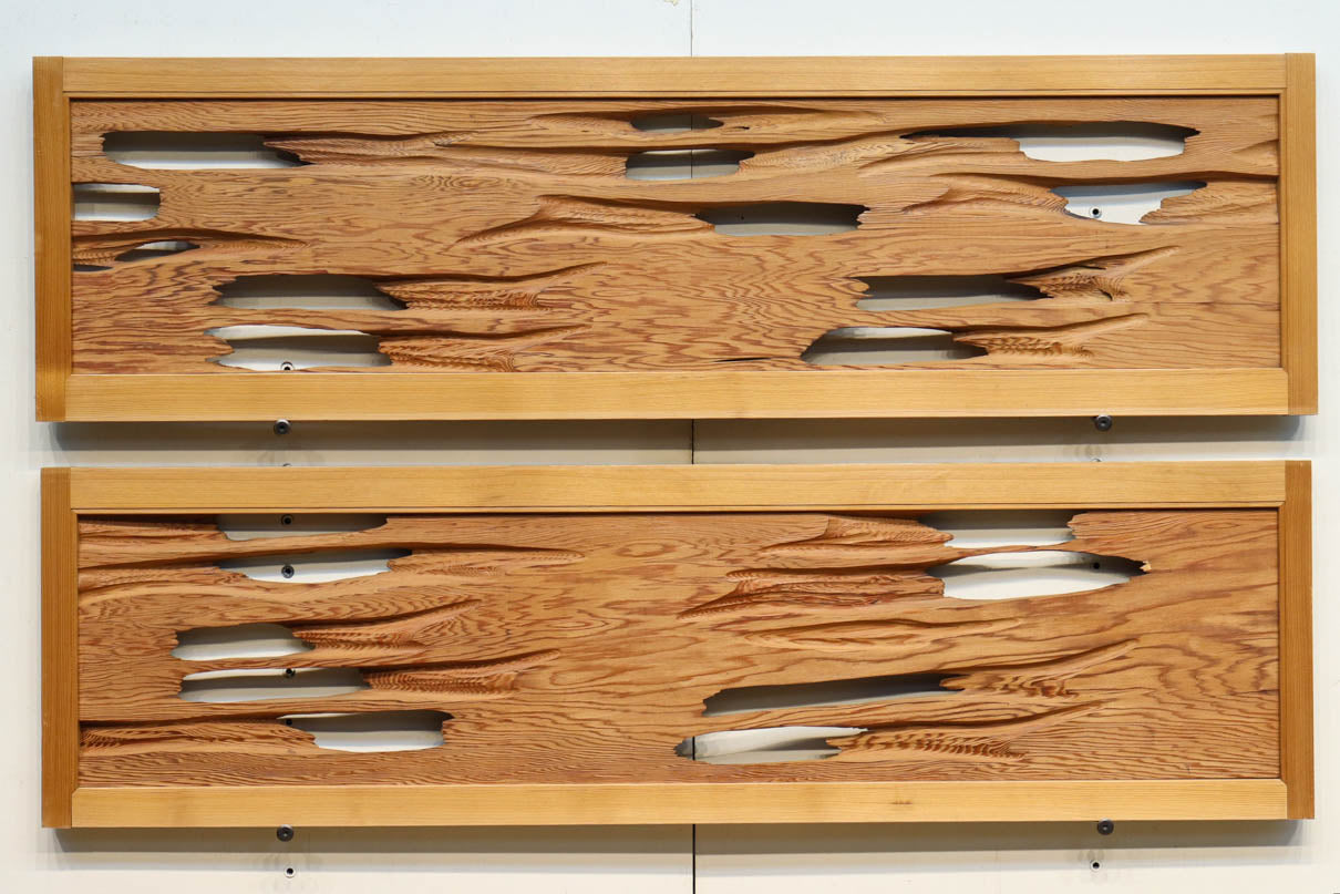 自然の造形美が引き立つ中型欄間 EZ1522ab 在庫(a:0 b:1)枚 – 古福庵