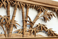 余白を残し上品に深彫りされた極上彫刻の欄間 EZ1628ab 在庫(a:0 b:1)枚