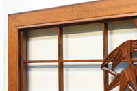 穏やかな色彩に竹の彫刻を添えた欄間 EZ1696 在庫1枚