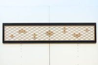菱格子に組子模様が浮かぶ上品な欄間 EZ1703 在庫1枚