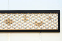 菱格子に組子模様が浮かぶ上品な欄間 EZ1703 在庫1枚