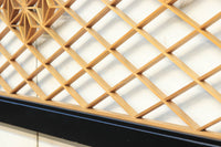 菱格子に組子模様が浮かぶ上品な欄間 EZ1703 在庫1枚