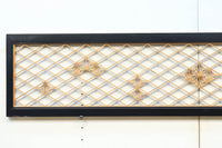 菱格子に組子模様が浮かぶ上品な欄間 EZ1703 在庫1枚