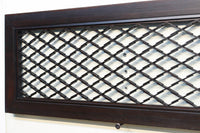 落ち着いた面持ちを松皮菱格子が華やかに飾る欄間 EZ1704 在庫1枚