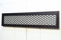 落ち着いた面持ちを松皮菱格子が華やかに飾る欄間 EZ1704 在庫1枚