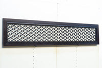 落ち着いた面持ちを松皮菱格子が華やかに飾る欄間 EZ1704 在庫1枚