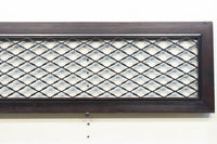 落ち着いた面持ちを松皮菱格子が華やかに飾る欄間 EZ1704 在庫1枚