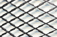 落ち着いた面持ちを松皮菱格子が華やかに飾る欄間 EZ1704 在庫1枚