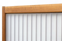 大振りの角麻組子が映えるスリガラス入り書院 EZ1748 在庫1枚