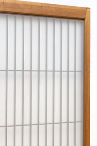 大振りの角麻組子が映えるスリガラス入り書院 EZ1748 在庫1枚