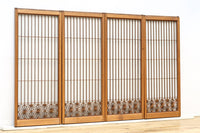 大振りの角麻組子が映えるスリガラス入り書院 EZ1748 在庫1枚