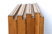 大振りの角麻組子が映えるスリガラス入り書院 EZ1748 在庫1枚