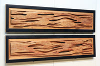 流木の自然な風合いが感じられる欄間 EZ1988ab 在庫(a:0 b:1)枚