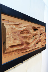 流木の自然な風合いが感じられる欄間 EZ1988ab 在庫(a:0 b:1)枚