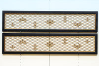 上品に組子を配した気品漂う欄間 EZ1998 在庫2枚