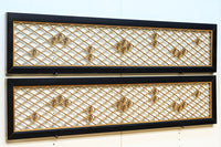 上品に組子を配した気品漂う欄間 EZ1998 在庫2枚