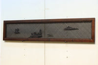 稀少珍品青波海一面組子 風情ある風景が浮かぶ欄間 EZ2000ab 在庫(a:0 b:1)枚