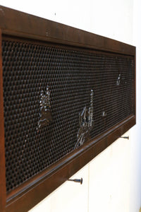 稀少珍品青波海一面組子 風情ある風景が浮かぶ欄間 EZ2000ab 在庫(a:0 b:1)枚