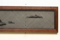 稀少珍品青波海一面組子 風情ある風景が浮かぶ欄間 EZ2000ab 在庫(a:0 b:1)枚