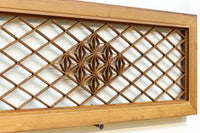 紋様を添えた気品溢れる欄間 EZ2004 在庫1枚