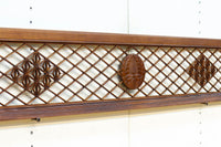 紋様を添えた気品溢れる欄間 EZ2004 在庫1枚