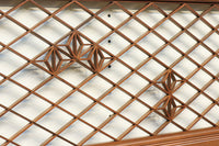 組子を軽やかなに配した趣きのある木地色欄間 EZ2010 在庫1枚