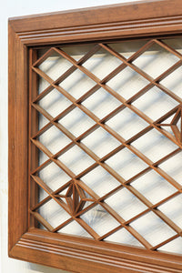 組子を軽やかなに配した趣きのある木地色欄間 EZ2010 在庫1枚