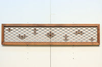 組子を軽やかなに配した趣きのある木地色欄間 EZ2010 在庫1枚