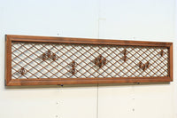 組子を軽やかなに配した趣きのある木地色欄間 EZ2010 在庫1枚